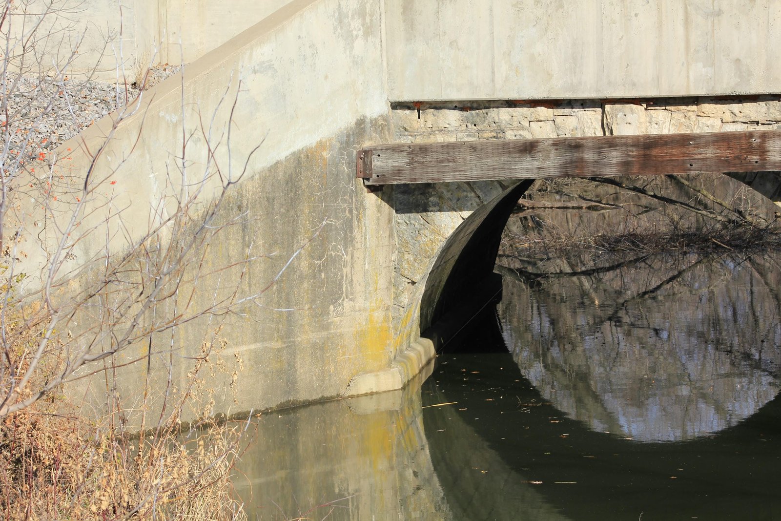 West abutment